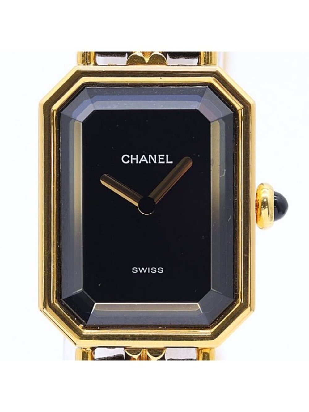 Chanel Premiere L Quartz Black Dial Watch